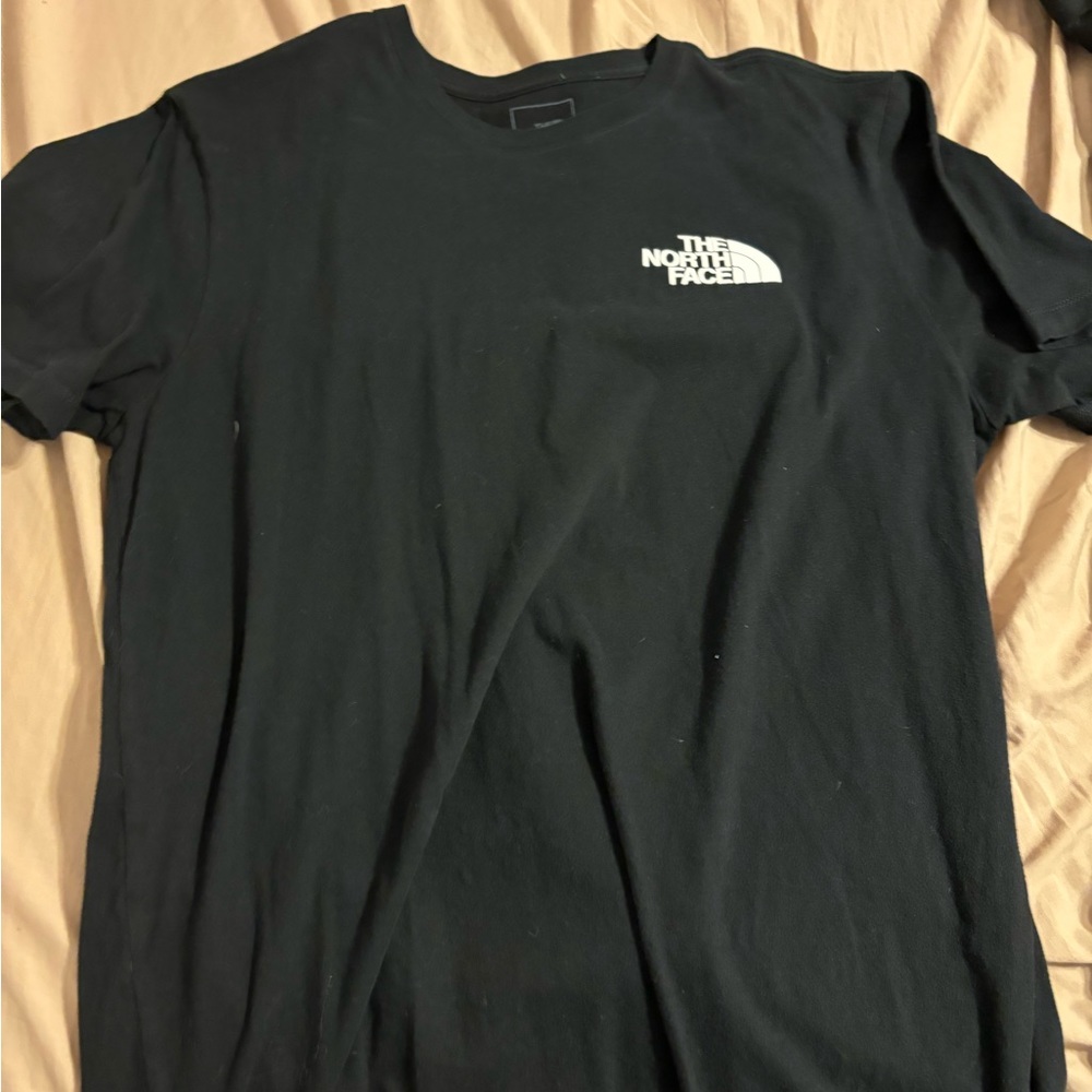 The north face black shirt size large